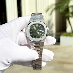 Đồng Hồ Patek Philippe Nautilus 5711 Rep Cao Cấp Mặt Xanh Lá Cây Máy Khắc Nhà Máy BBF 40mm (2)