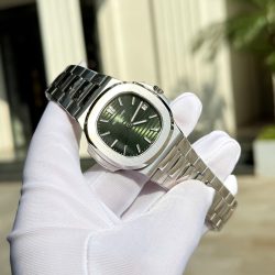 Đồng Hồ Patek Philippe Nautilus 5711 Rep Cao Cấp Mặt Xanh Lá Cây Máy Khắc Nhà Máy BBF 40mm (2)