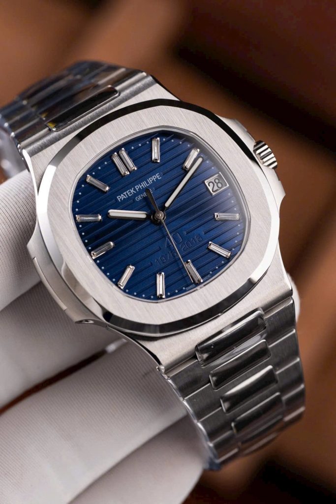 Đồng Hồ Patek Philippe Nautilus 5711 Replica 11 Bản Kỉ Niệm 40 Năm Tỉnh Chỉnh Nhà Máy 40mm (2)