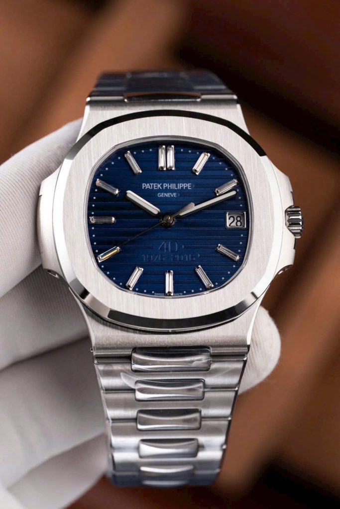 Đồng Hồ Patek Philippe Nautilus 5711 Replica 11 Bản Kỉ Niệm 40 Năm Tỉnh Chỉnh Nhà Máy 40mm (2)