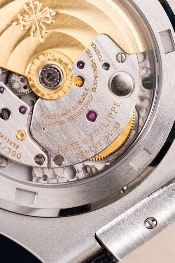 Đồng Hồ Patek Philippe Nautilus 5711 Replica 11 Mặt Xám Dây Da Tinh Chỉnh Xưởng BBF 40mm (2)