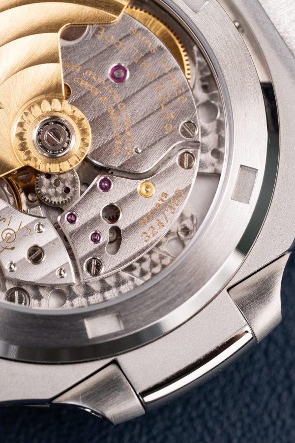 Đồng Hồ Patek Philippe Nautilus 5711 Replica 11 Mặt Xám Dây Da Tinh Chỉnh Xưởng BBF 40mm (2)