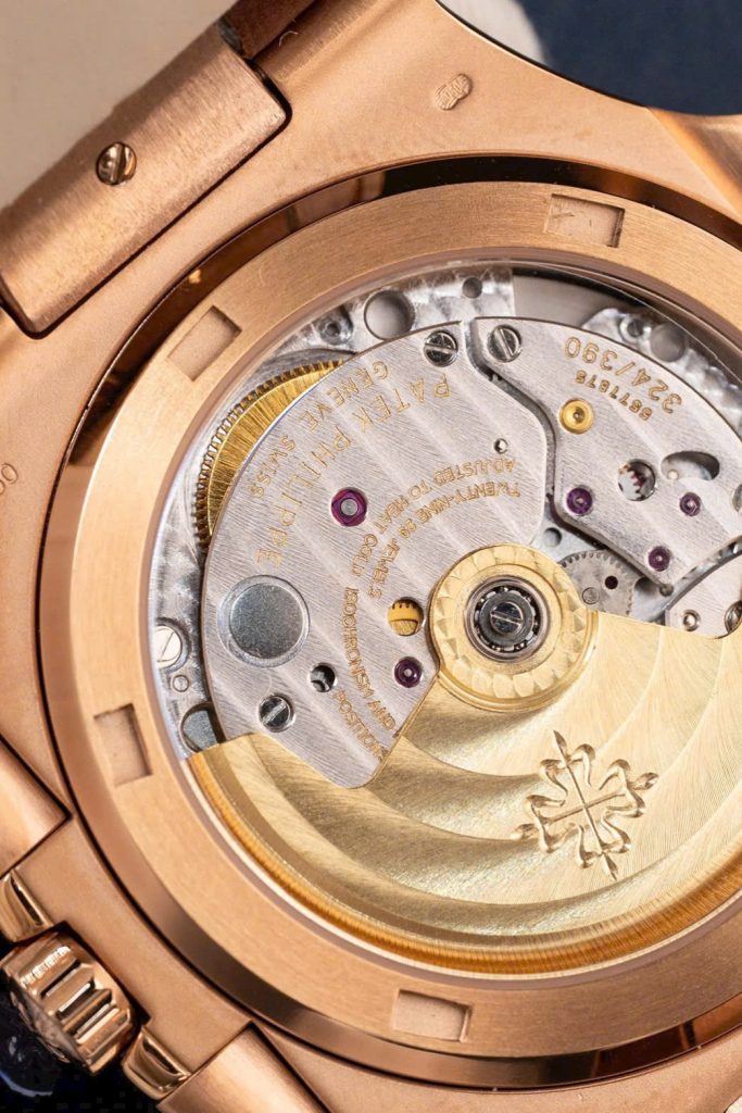 Đồng Hồ Patek Philippe Nautilus 5711R Chế Tác Mặt Xám Dây Da Máy Khắc Xưởng BBF 40mm (2)