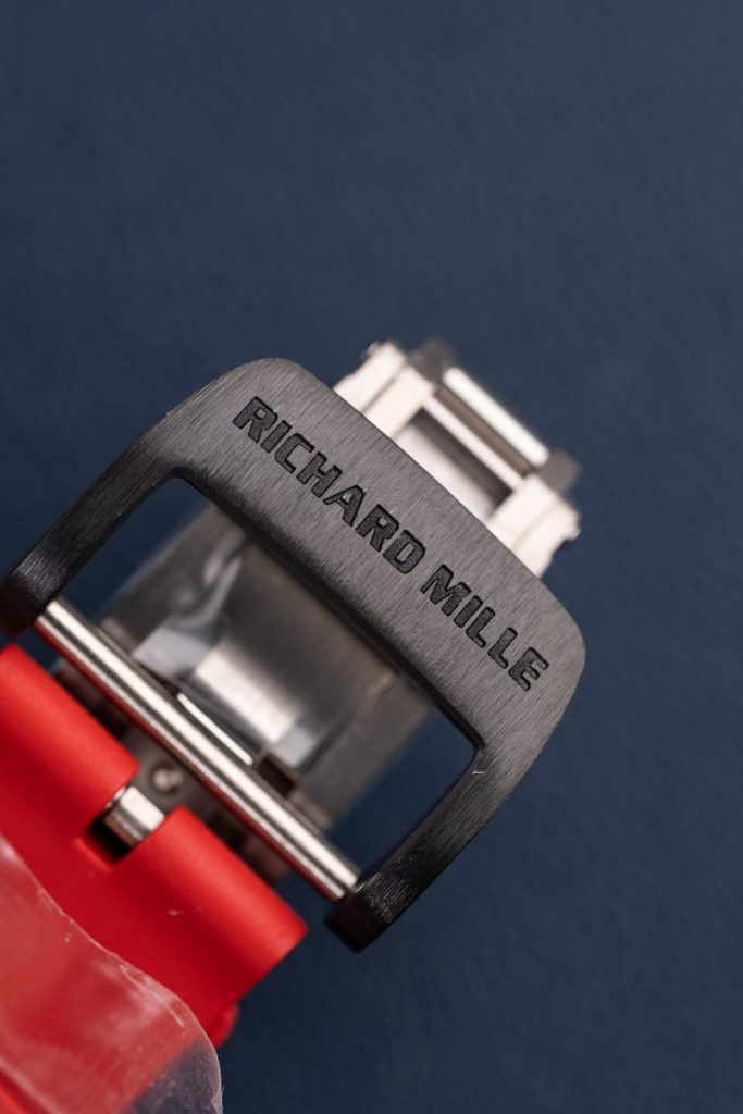 Đồng Hồ Richard Mille Chế Tác RM35-01 Rafael Nadal Màu Đỏ Vỏ Carbon NTPT Xưởng ZF 49,9x43mm (2)
