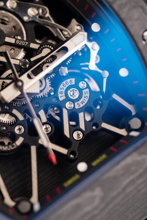 Đồng Hồ Richard Mille Chế Tác RM35-01 Rafael Nadal Vỏ Carbon NTPT Màu Đen Xưởng ZF 49,9x43mm (2)