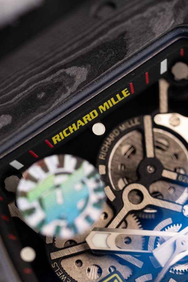 Đồng Hồ Richard Mille Chế Tác RM35-01 Rafael Nadal Vỏ Carbon NTPT Màu Đen Xưởng ZF 49,9x43mm (2)