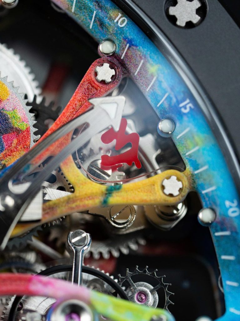 Đồng Hồ Richard Mille RM68-01 Cyril Kongo Replica 11 Vỏ Gốm Đen Dây Cao Su 45mm (2)