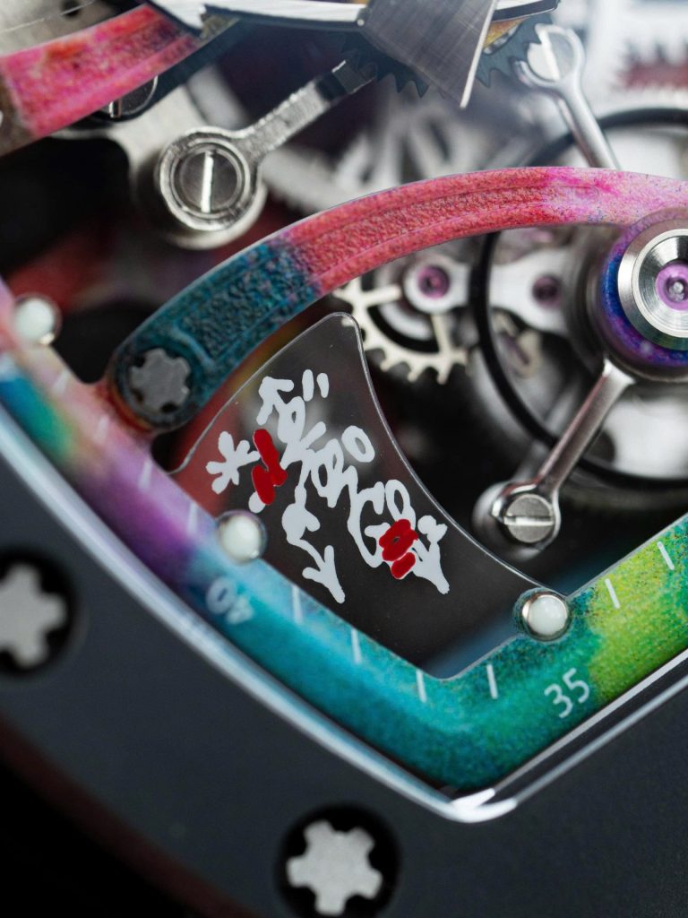 Đồng Hồ Richard Mille RM68-01 Cyril Kongo Replica 11 Vỏ Gốm Đen Dây Cao Su 45mm (2)