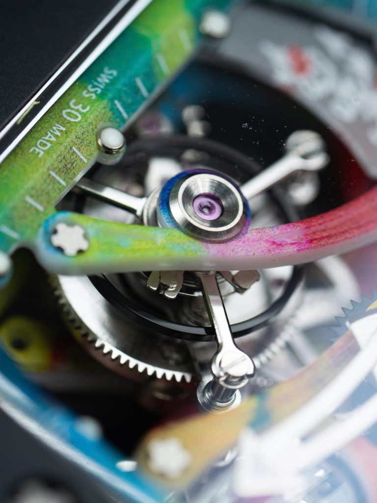 Đồng Hồ Richard Mille RM68-01 Cyril Kongo Replica 11 Vỏ Gốm Đen Dây Cao Su 45mm (2)