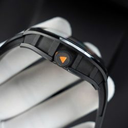 Đồng Hồ Richard Mille RM68-01 Cyril Kongo Replica 11 Vỏ Gốm Đen Dây Cao Su 45mm (2)