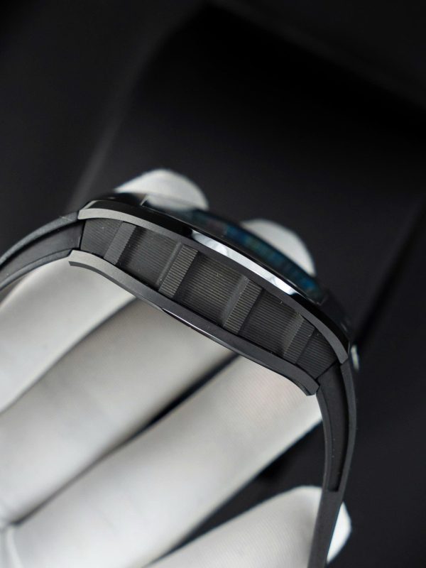 Đồng Hồ Richard Mille RM68-01 Cyril Kongo Replica 11 Vỏ Gốm Đen Dây Cao Su 45mm (2)