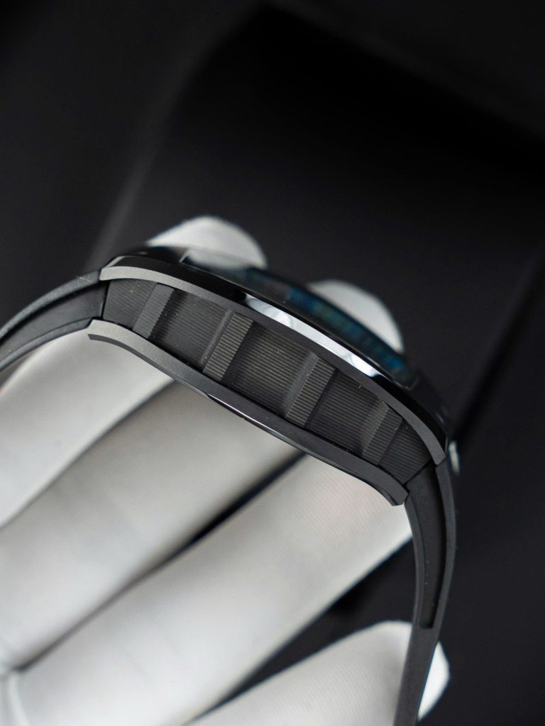Đồng Hồ Richard Mille RM68-01 Cyril Kongo Replica 11 Vỏ Gốm Đen Dây Cao Su 45mm (2)