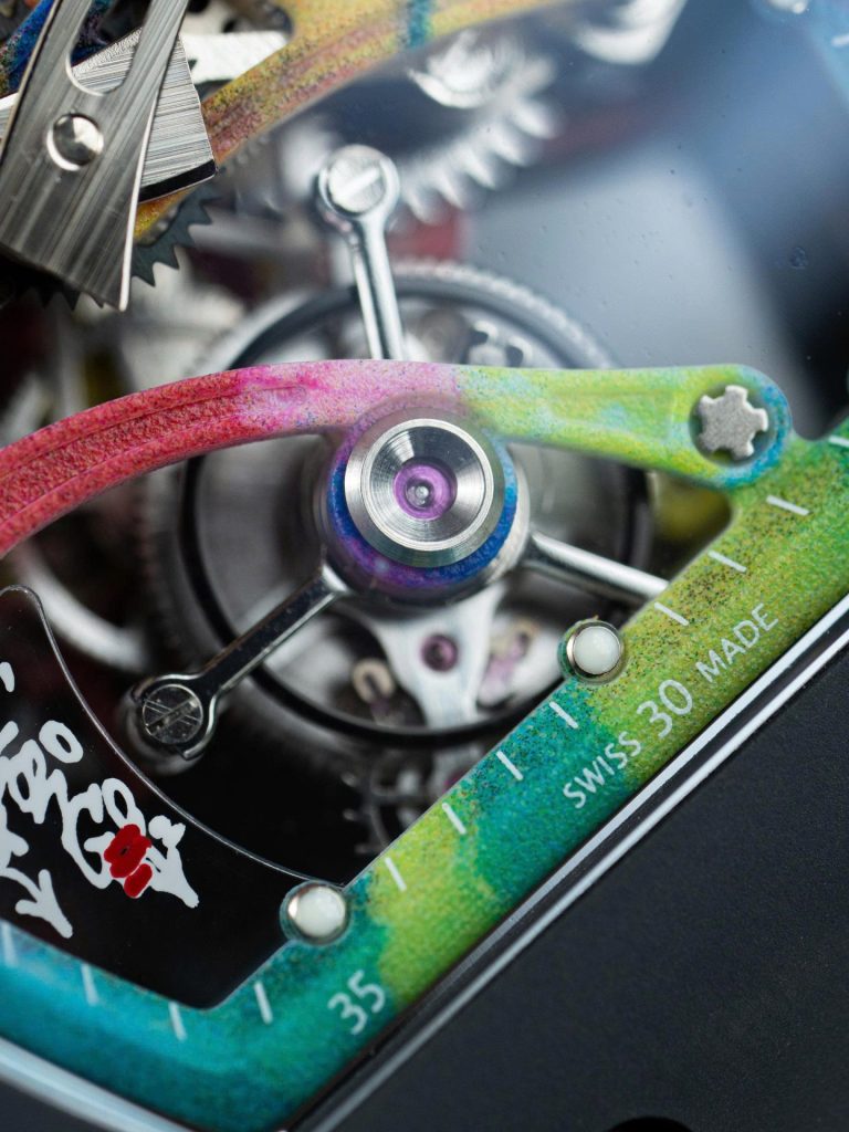 Đồng Hồ Richard Mille RM68-01 Cyril Kongo Replica 11 Vỏ Gốm Đen Dây Cao Su 45mm (2)