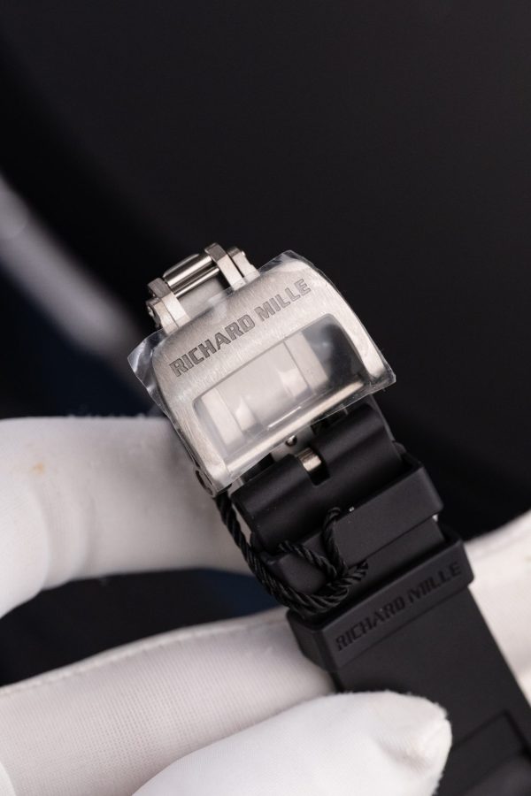 Đồng Hồ Richard Mille Replica 11 RM35-01 Rafael Nadal Vỏ Carbon NTPT Màu Trắng Xưởng ZF 49,9x43mm (2)