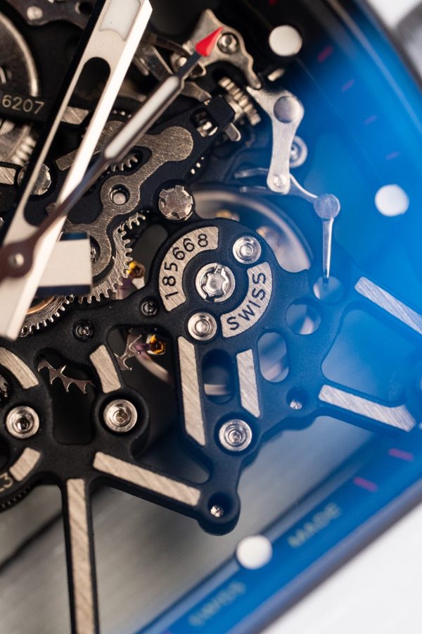 Đồng Hồ Richard Mille Replica 11 RM35-01 Rafael Nadal Vỏ Carbon NTPT Màu Trắng Xưởng ZF 49,9x43mm (2)