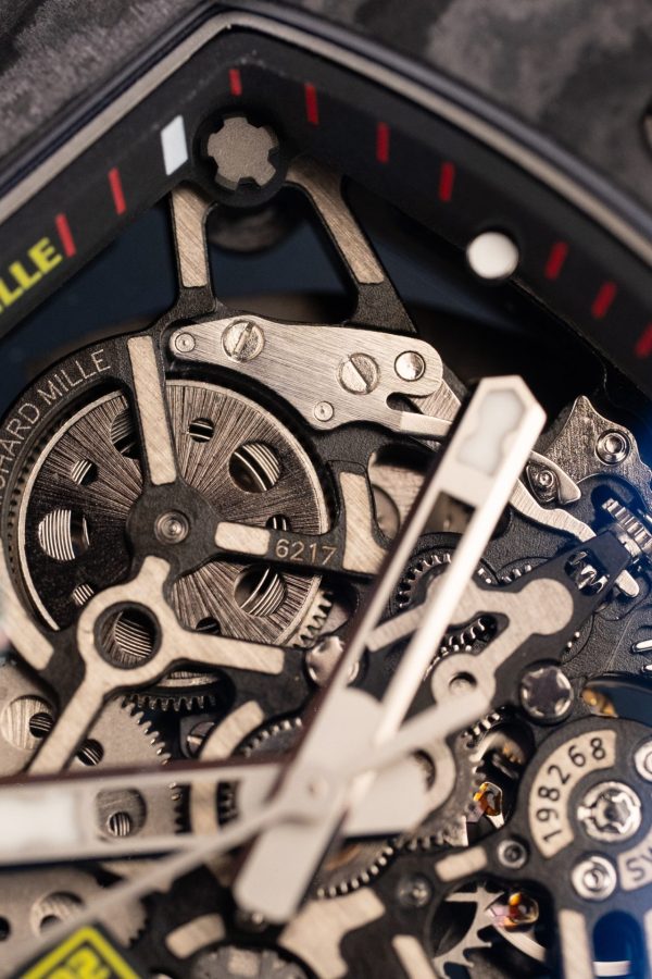 Đồng Hồ Richard Mille Rm35-02 Màu Đen Chế Tác Vỏ Carbon Siêu Nhẹ Xưởng ZF 44mm (1)