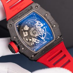 Đồng Hồ Richard Mille Rm35-02 Màu Đỏ Rep Cao Cấp Vỏ Carbon Siêu Nhẹ Nhà Máy ZF 44mm (1)