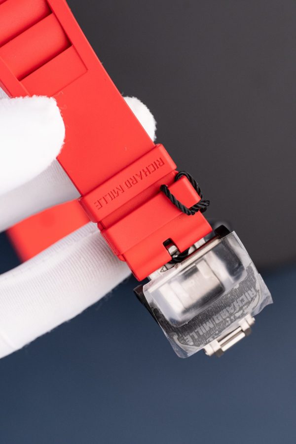 Đồng Hồ Richard Mille Rm35-02 Màu Đỏ Rep Cao Cấp Vỏ Carbon Siêu Nhẹ Nhà Máy ZF 44mm (1)