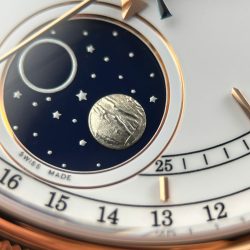 Đồng Hồ Rolex Cellini Moonphase 50535 Rep 11 Mạ Vàng Hồng Dây Da Nâu Xưởng KZ 39mm (2)