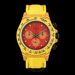 Đồng Hồ Rolex Daytona Diw Carbo Quartz Fiber Volcano Replica Cao Cấp 40mm (3)