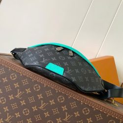 Túi Đeo Hông Louis Vuitton Siêu Cấp LV Discovery Họa Tiết Monogram Màu Xám 44x15x9cm (2)