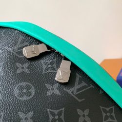 Túi Đeo Hông Louis Vuitton Siêu Cấp LV Discovery Họa Tiết Monogram Màu Xám 44x15x9cm (2)