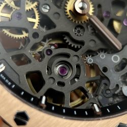 Đồng Hồ Audemars Piguet Rep Cao Cấp Royal Oak Jumbo Extra-thin Openworked 16204 Mặt Lộ Cơ Mạ Vàng Hồng Xưởng ZF 39mm (2)