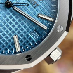 Đồng Hồ Audemars Piguet Royal Oak 15510BC Replica 11 Mặt Xanh Băng Máy Cơ Tự Động Nhà Máy ZF 41mm (2)