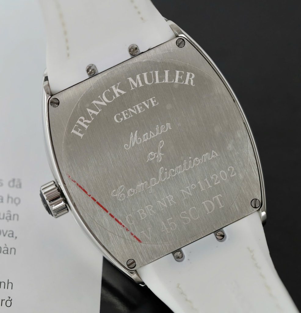 Đồng Hồ Franck Muller V45 Replica 11 Màu Trắng Máy Cơ Tự Động Xưởng ABF 45mm (2)
