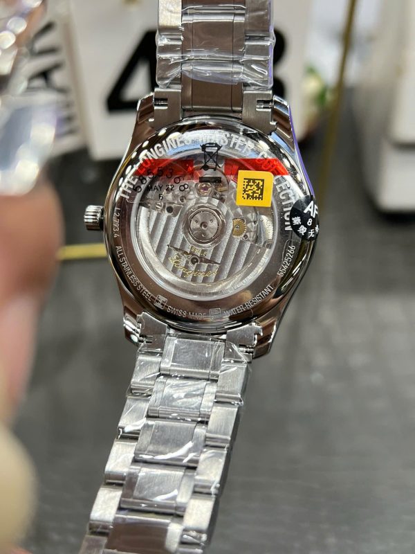 Đồng Hồ Longines Replica 11 Master Collection Mặt Đen Dây Kim Loại 38 (2)