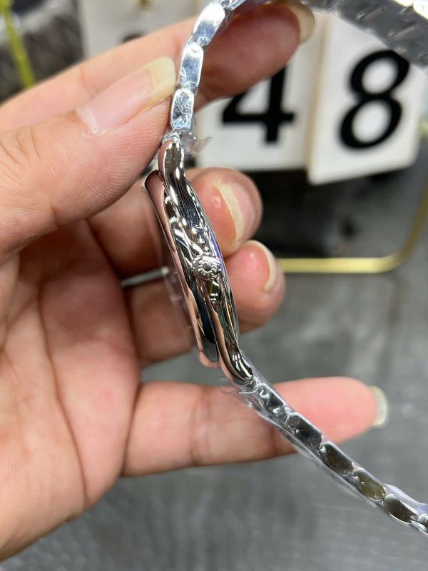 Đồng Hồ Longines Replica 11 Master Collection Mặt Đen Dây Kim Loại 38 (2)