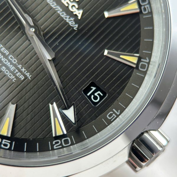 Đồng Hồ Omega Seamaster Aqua Terra 150M Rep 11 Mặt Xanh Lá Cây Cọc Số Vàng Nhà Máy VS 41mm (2)