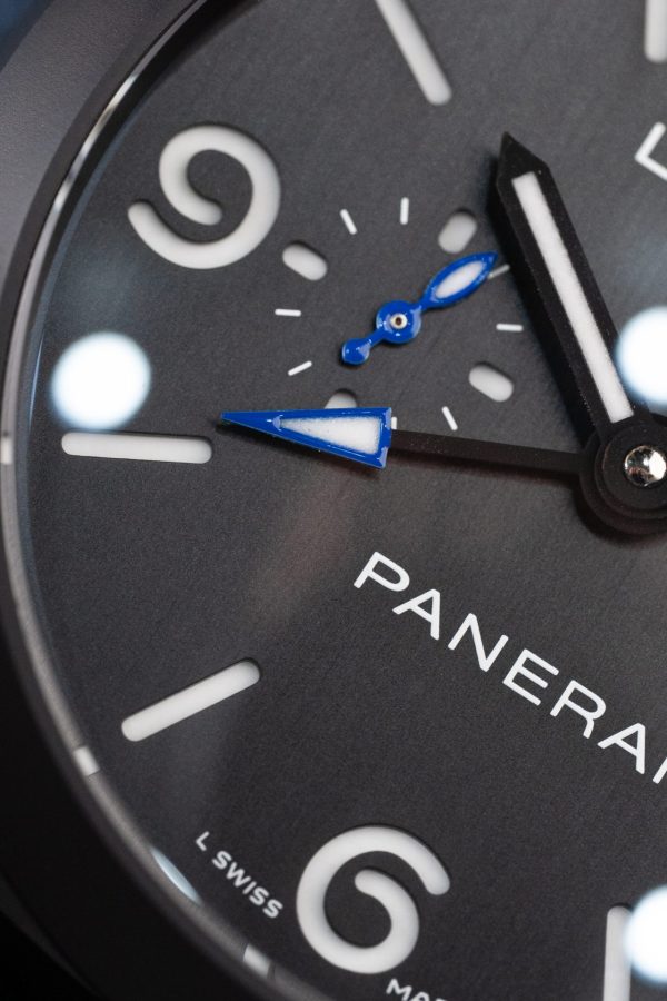 Đồng Hồ Panerai Luminor GMT PAM1176 Replica 11 Vỏ Carbon Dây Vải Nato Xưởng VS 44mm (1)