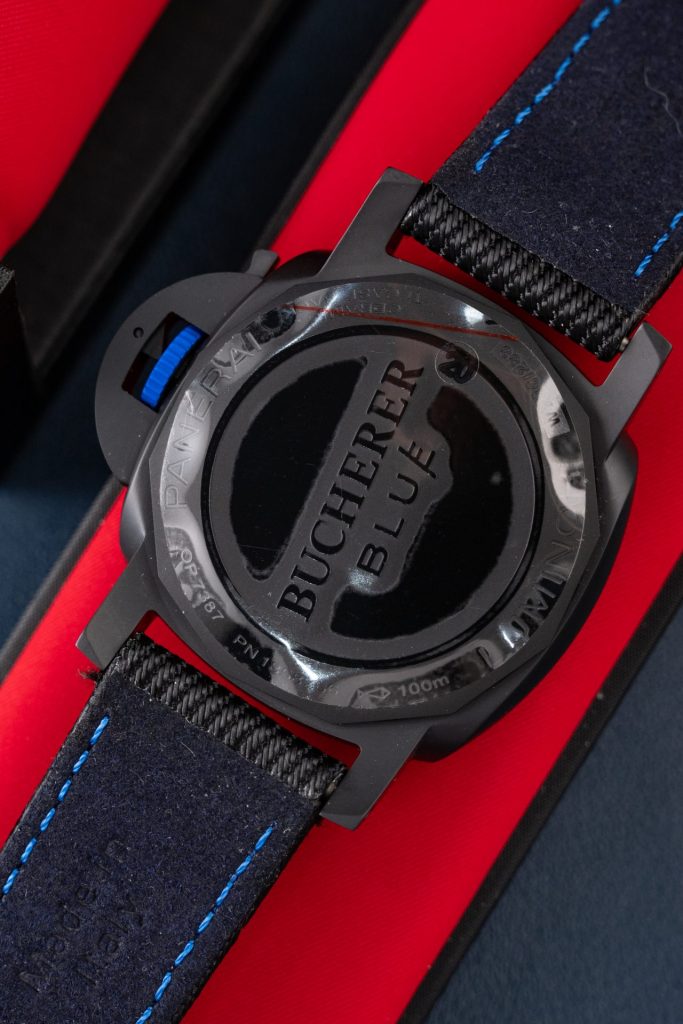 Đồng Hồ Panerai Luminor GMT PAM1176 Replica 11 Vỏ Carbon Dây Vải Nato Xưởng VS 44mm (1)