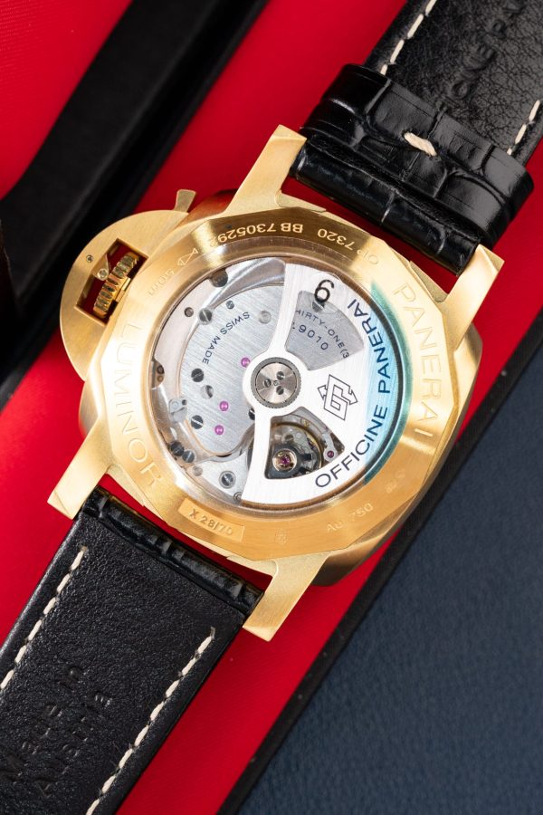 Đồng Hồ Panerai Luminor Marina PAM1115 Replica 11 Mạ Vàng Hồng Mặt Xám Nhà Máy VS 44mm (2)