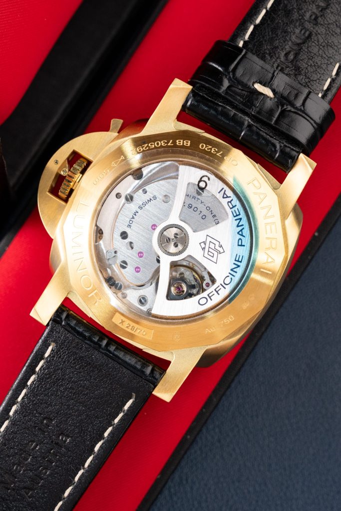 Đồng Hồ Panerai Luminor Marina PAM1115 Replica 11 Mạ Vàng Hồng Mặt Xám Nhà Máy VS 44mm (2)