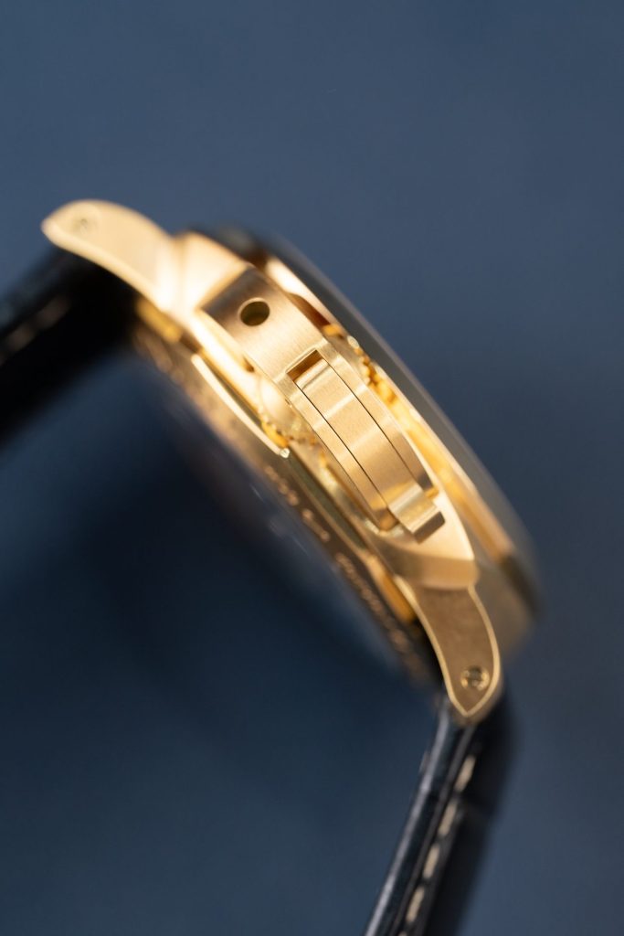 Đồng Hồ Panerai Luminor Marina PAM1115 Replica 11 Mạ Vàng Hồng Mặt Xám Nhà Máy VS 44mm (2)