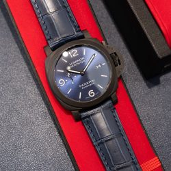 Đồng Hồ Panerai Luminot Marina PAM1664 Replica 11 Vỏ Carbon Dây Da Xưởng VS 44mm (1)
