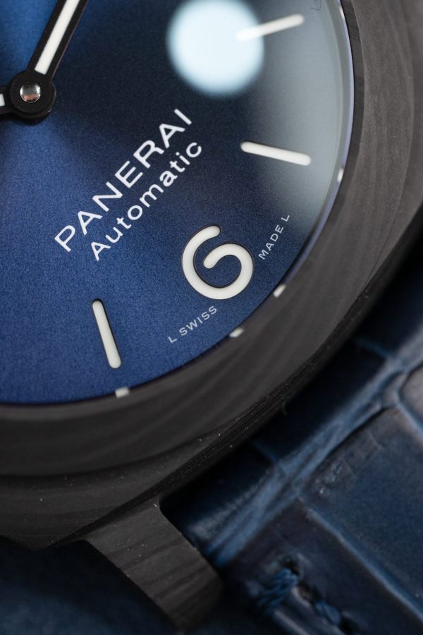 Đồng Hồ Panerai Luminot Marina PAM1664 Replica 11 Vỏ Carbon Dây Da Xưởng VS 44mm (1)
