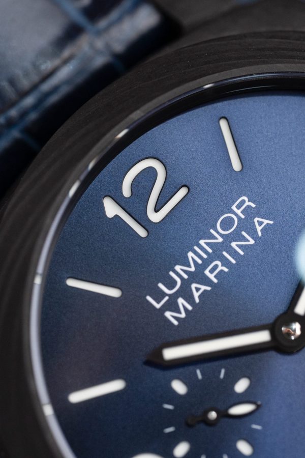Đồng Hồ Panerai Luminot Marina PAM1664 Replica 11 Vỏ Carbon Dây Da Xưởng VS 44mm (1)