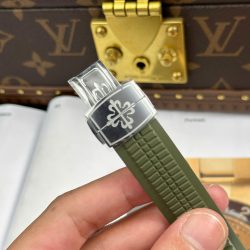 Đồng Hồ Patek Philippe Aquanaut 5168 Replica 11 Màu Xanh Lá Cây Máy Khắc Xưởng BBF 42mm (2)