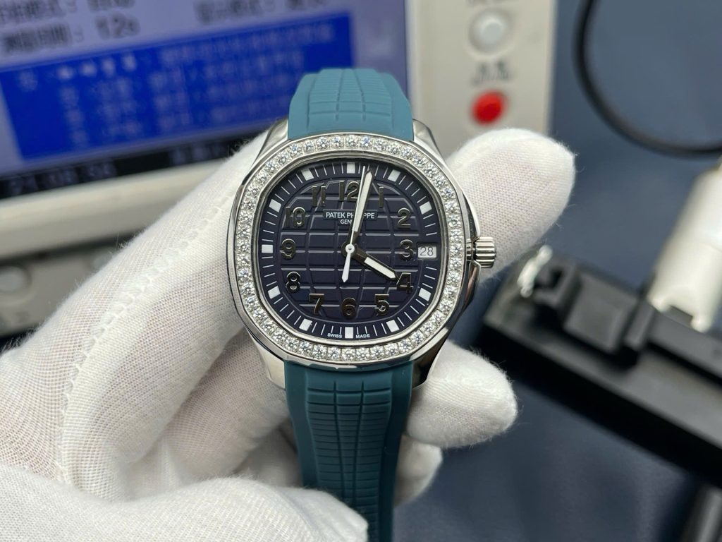 Đồng Hồ Patek Philippe Aquanaut 5268G Đính Đá Máy Cơ Thuỵ Sỹ Xưởng PPF 38,8mm (1)