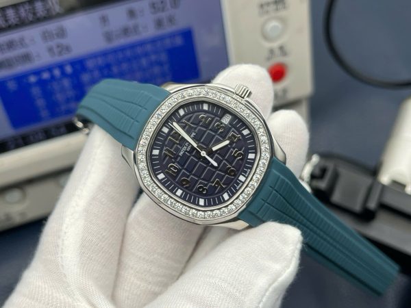 Đồng Hồ Patek Philippe Aquanaut 5268G Đính Đá Máy Cơ Thuỵ Sỹ Xưởng PPF 38,8mm (1)