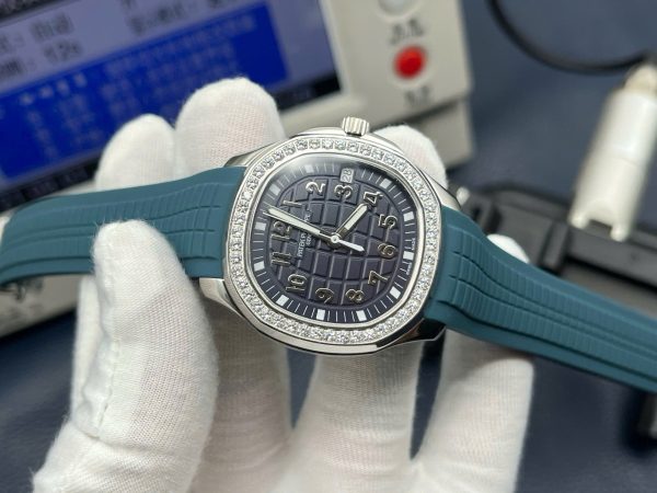 Đồng Hồ Patek Philippe Aquanaut 5268G Đính Đá Máy Cơ Thuỵ Sỹ Xưởng PPF 38,8mm (1)