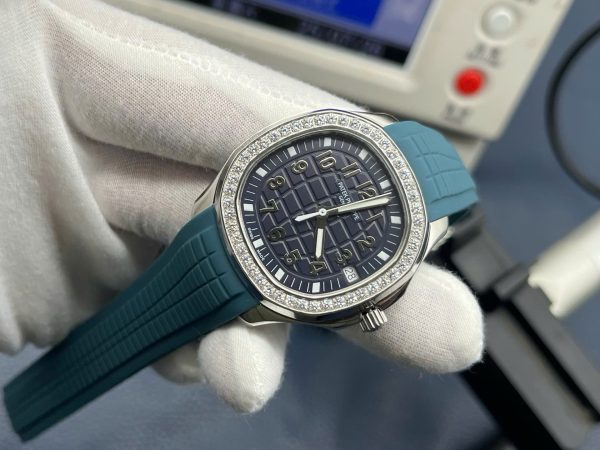 Đồng Hồ Patek Philippe Aquanaut 5268G Đính Đá Máy Cơ Thuỵ Sỹ Xưởng PPF 38,8mm (1)