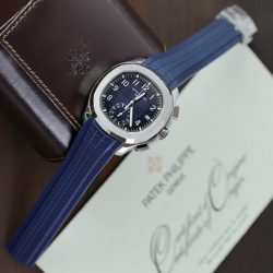 Đồng Hồ Patek Philippe Aquanaut 5968G Replica 11 Màu Xanh Dương Dây Cao Su 42 (2)