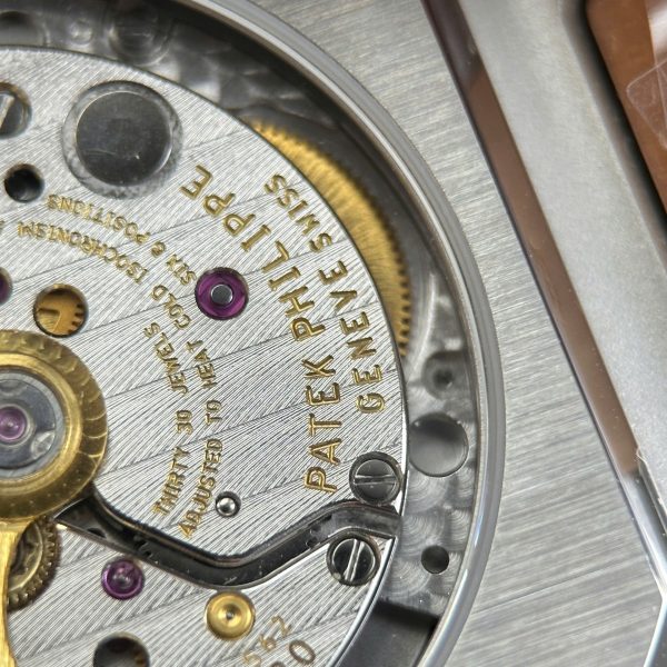 Đồng Hồ Patek Philippe Cubitus 5821 Demi Vàng Hồng Mặt Xanh Dương Tinh Chỉnh Nhà Máy 45mm (2)