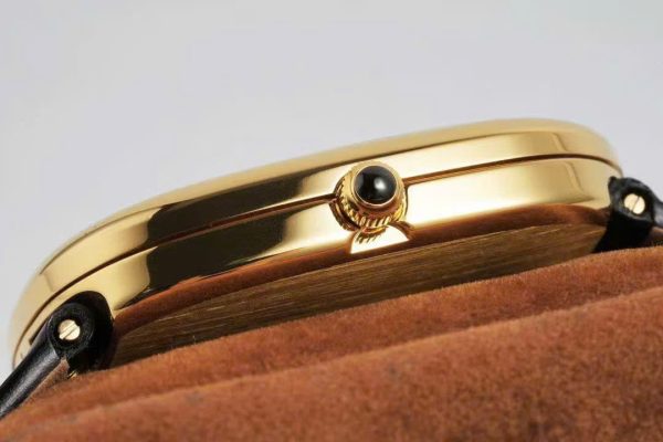 Đồng Hồ Patek Philippe Ellipse 5738R Replica 11 Mặt Đen Dây Da 34x39mm (2)