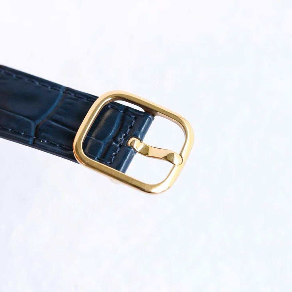 Đồng Hồ Patek Philippe Ellipse 5738R Replica 11 Mặt Xanh Dương Dây Da 34x39mm (2)