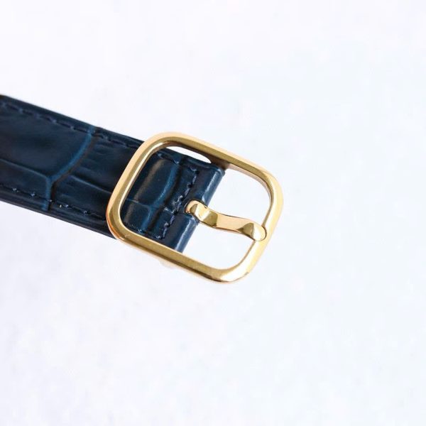 Đồng Hồ Patek Philippe Ellipse 5738R Replica 11 Mặt Xanh Dương Dây Da 34x39mm (2)